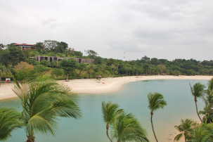 Palawan Beach auf Sentosa