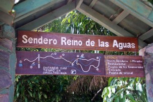 Eintritt in den El Nicho Nationalpark